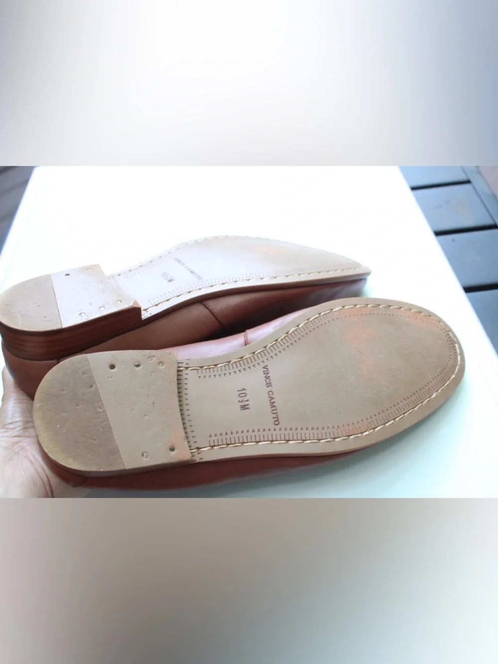 Vince Camuto Horse bit loafers
